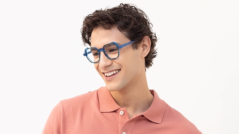 Blue Coloured Frames