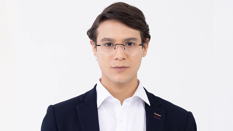 How to Rock Rimless Glasses