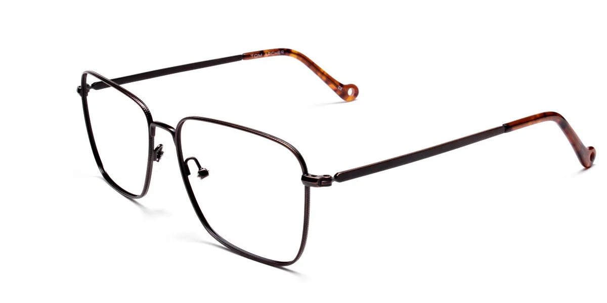 Brown Tortoiseshell Rectangular Glasses Brown Tortoiseshell Rectangular Glasses