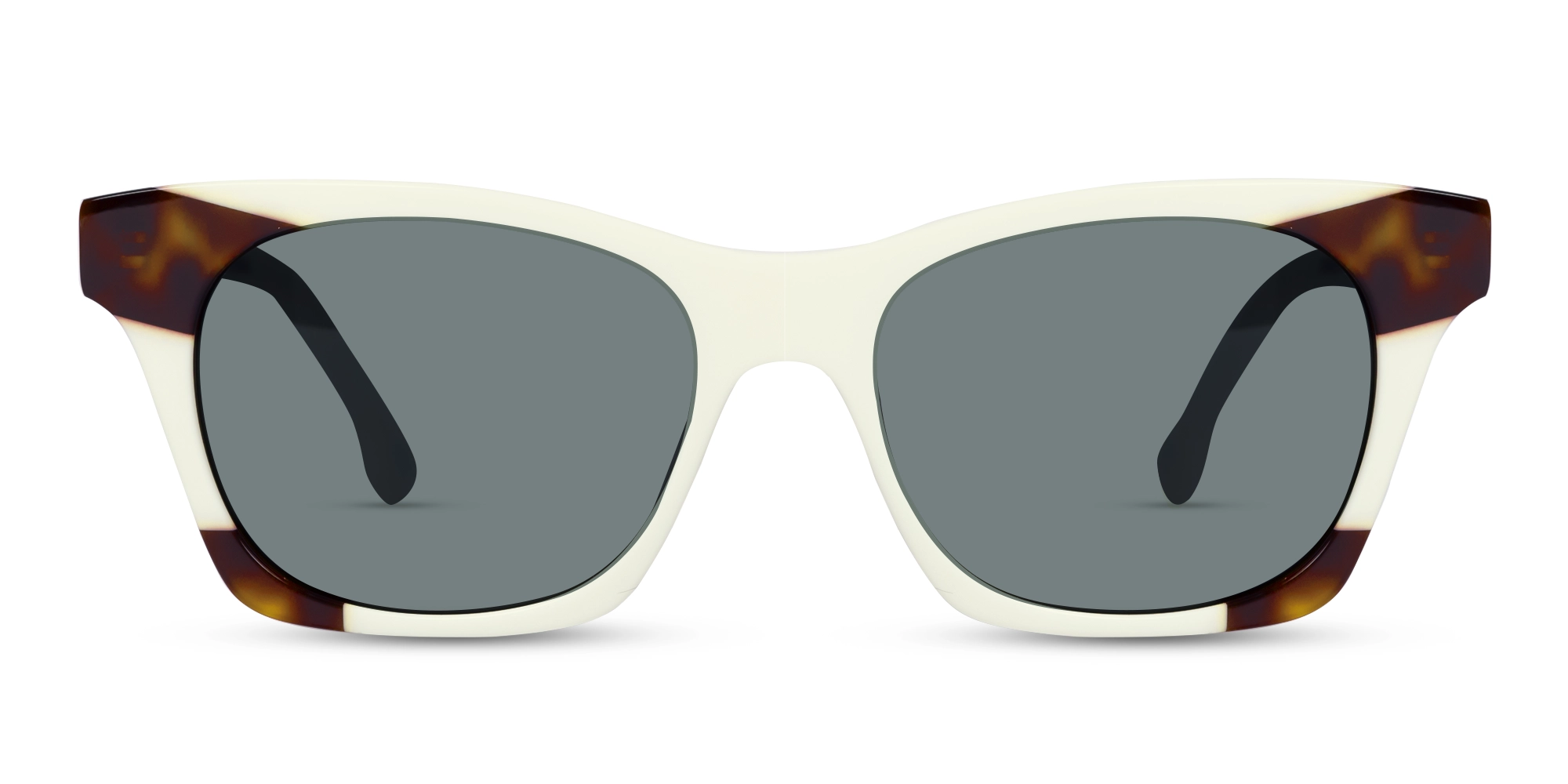 White & Tortoise Square Cat-Eye Sunglasses 1 White & Tortoise Square Cat-Eye Sunglasses 1