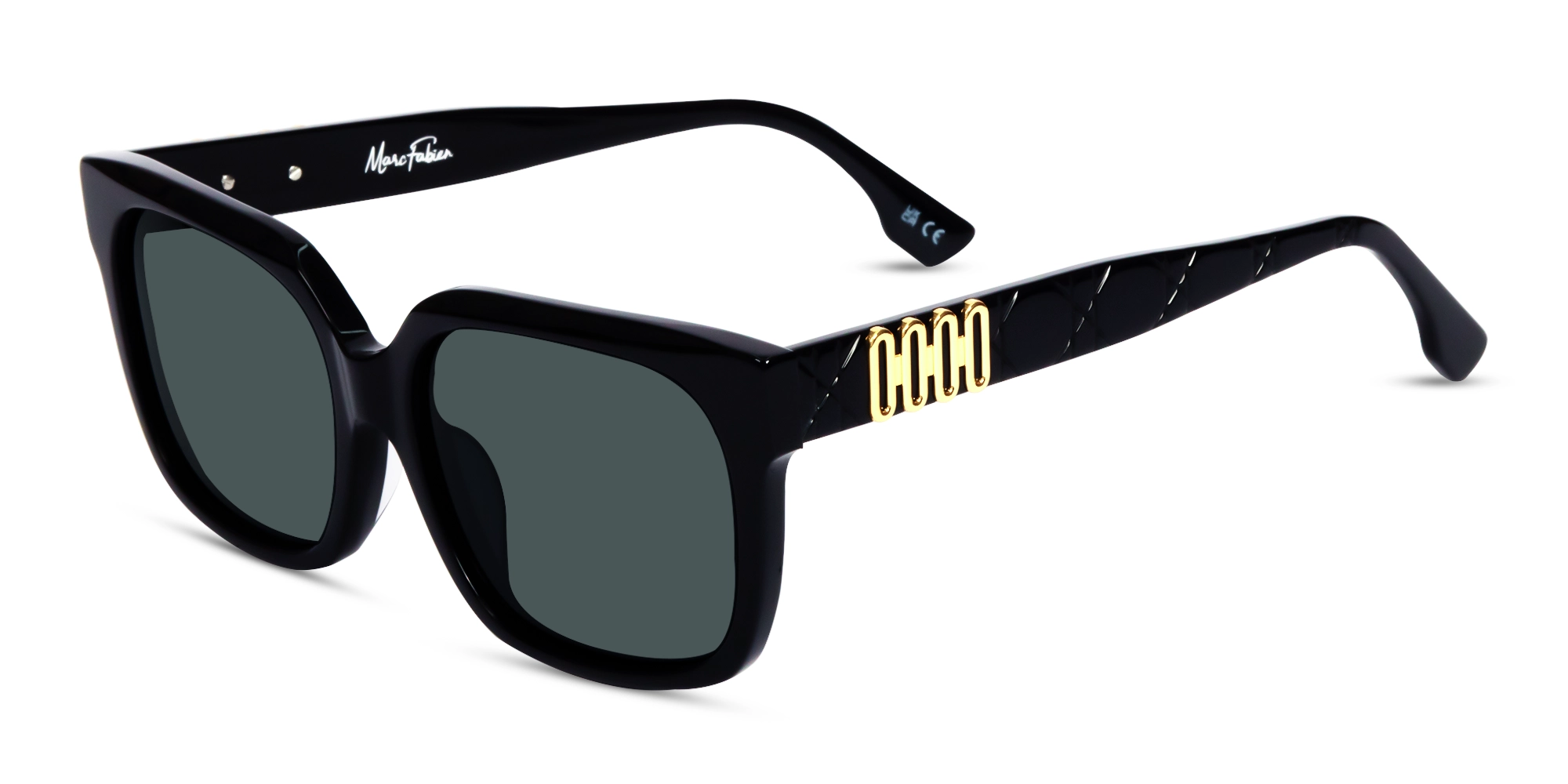 Square Full Rim Dark Grey Tinted Sunglasses Square Full Rim Dark Grey Tinted Sunglasses