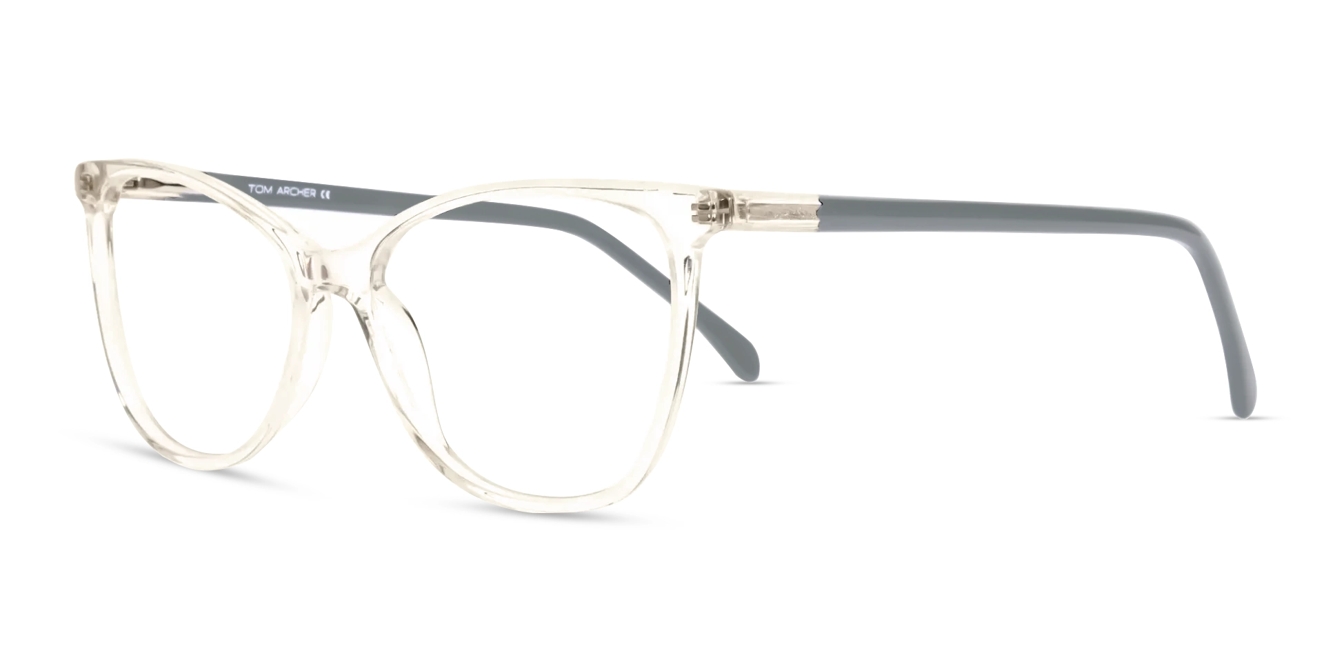 Crystal & Grey Cat-eye Glasses-3 Crystal & Grey Cat-eye Glasses-3
