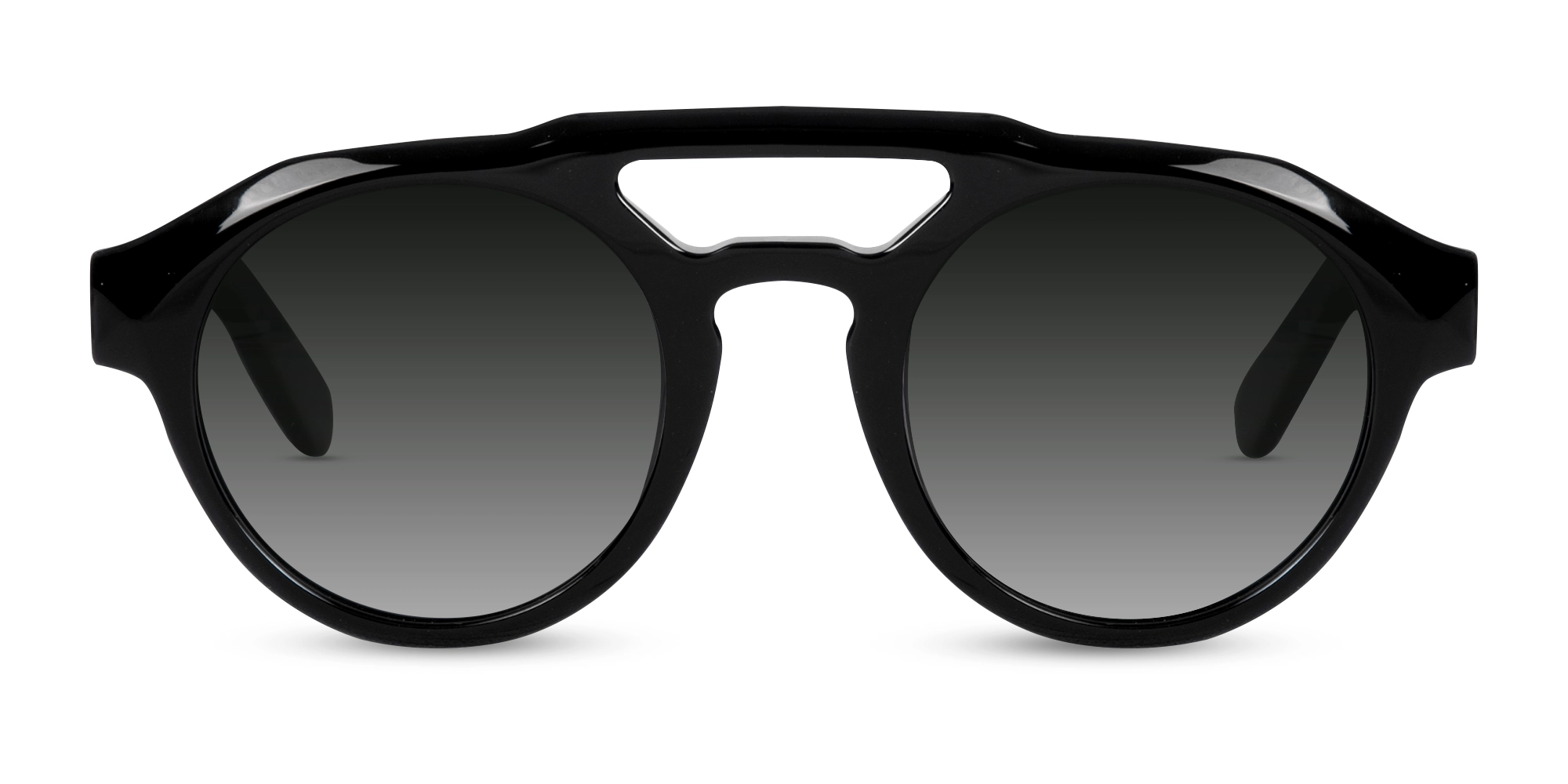 Black Frame Pilot Sunglasses-1 Black Frame Pilot Sunglasses-1