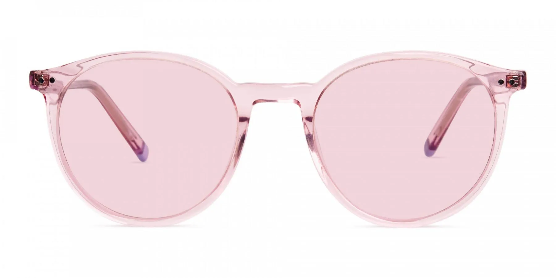 round pink sunglasses-2 round pink sunglasses-2