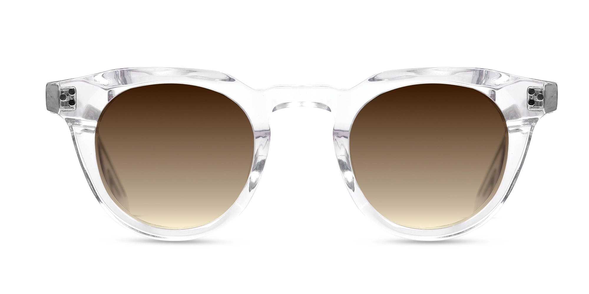 Crystal Clear Acetate Cat Eye Sunglasses-1 Crystal Clear Acetate Cat Eye Sunglasses-1