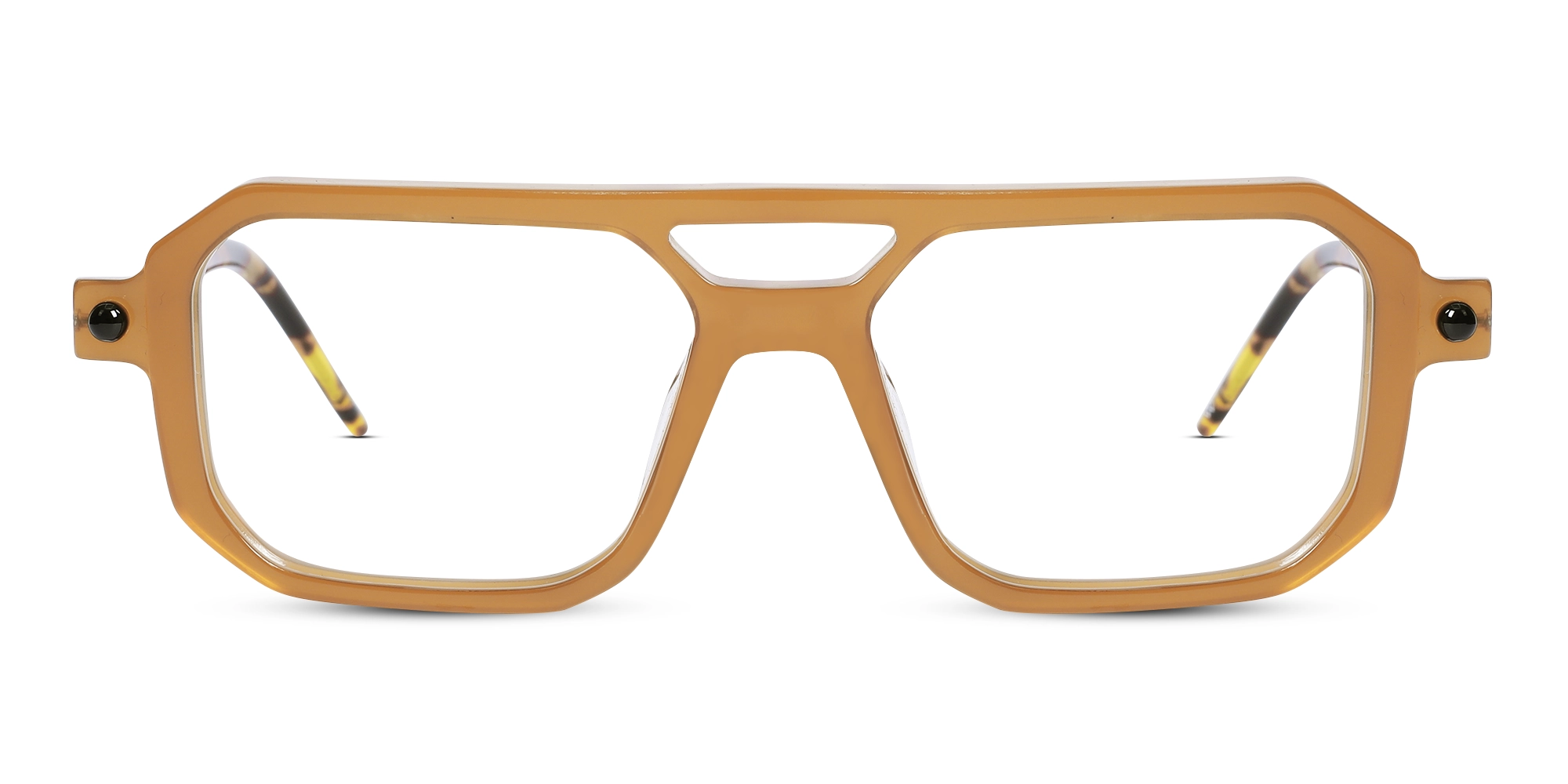 Orange Rectangle Glasses 1 Orange Rectangle Glasses 1