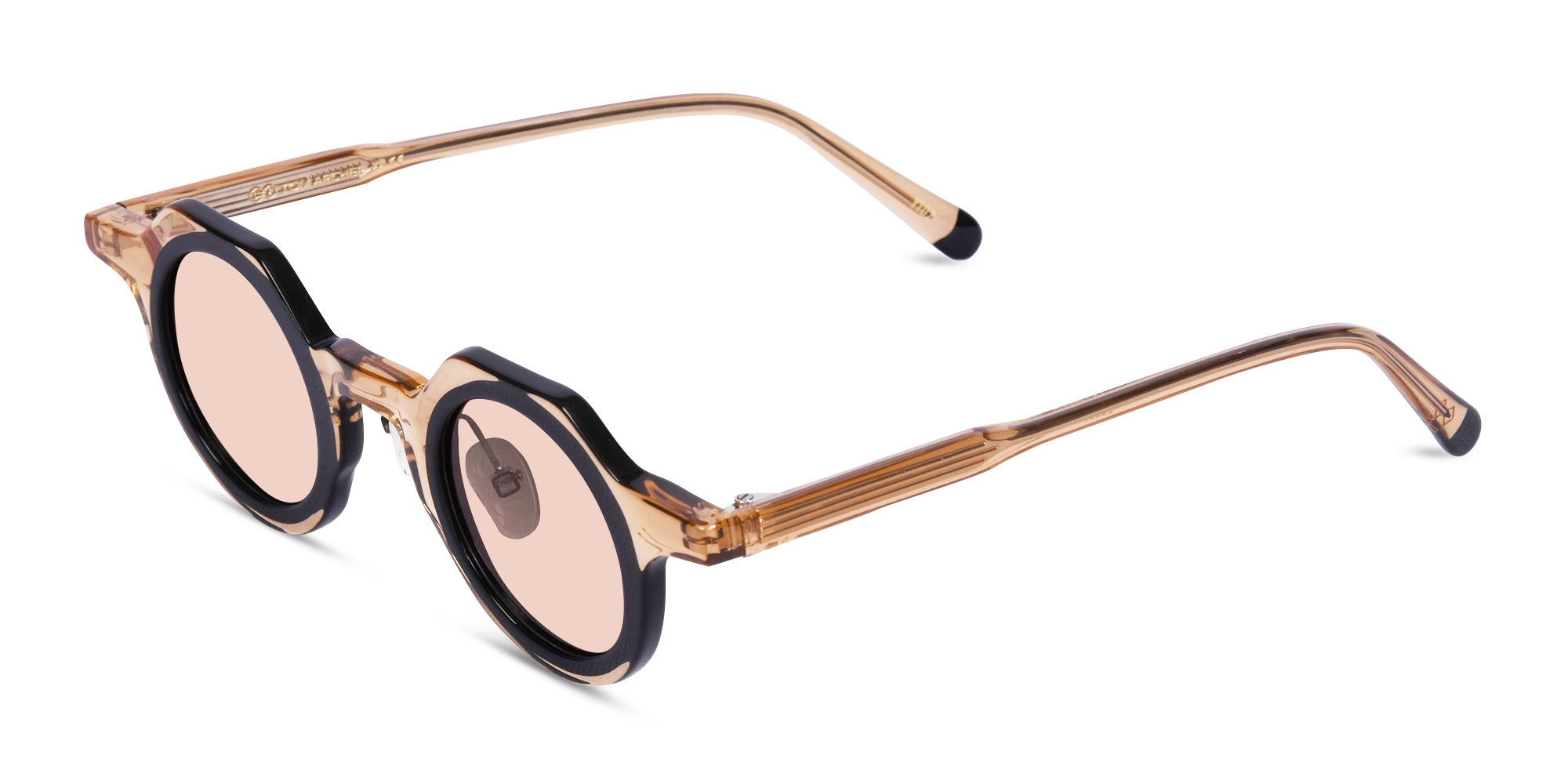 Crystal Peach Sunglasses-3 Crystal Peach Sunglasses-3