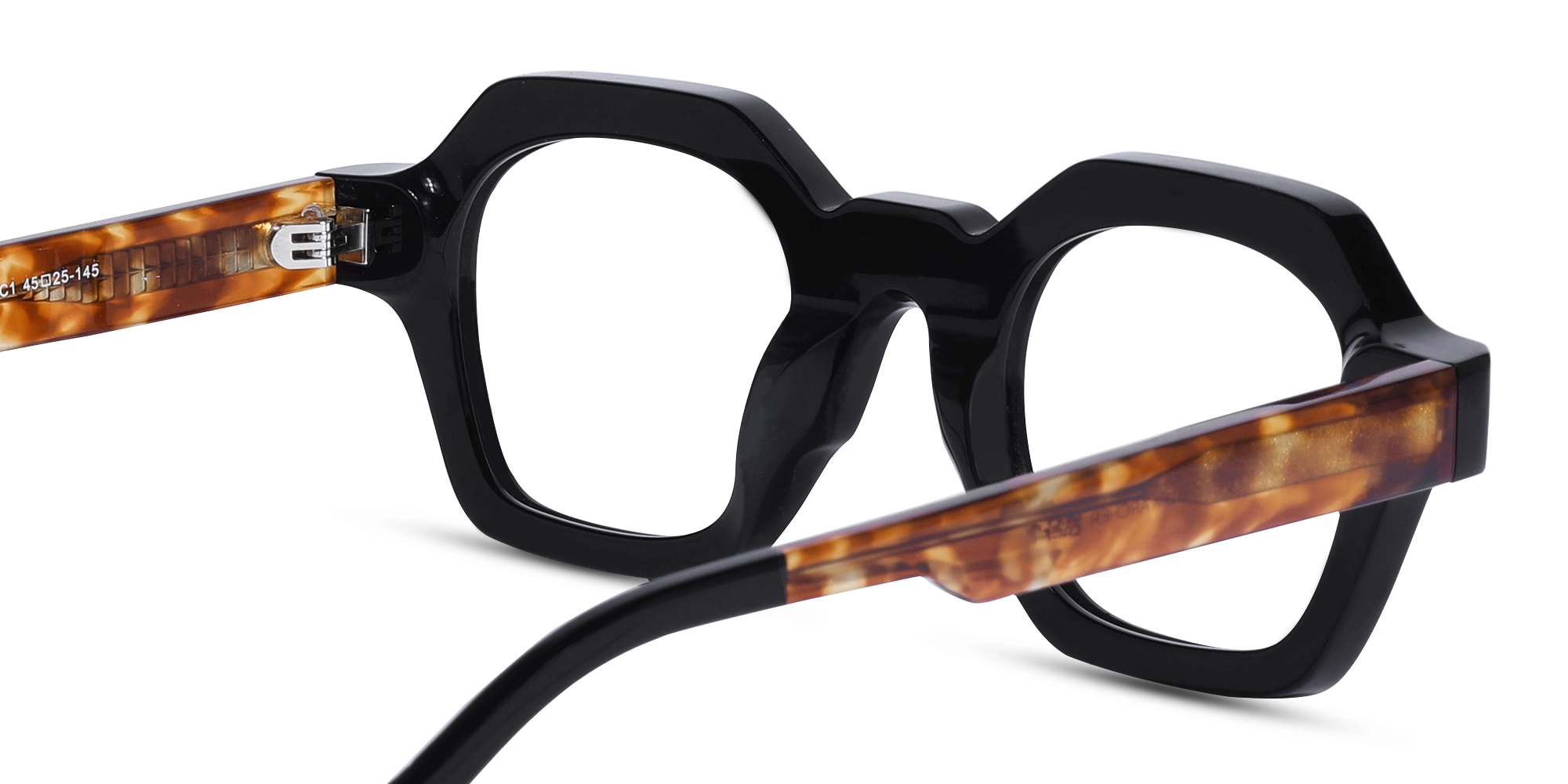 Black Tortoiseshell Glasses-5