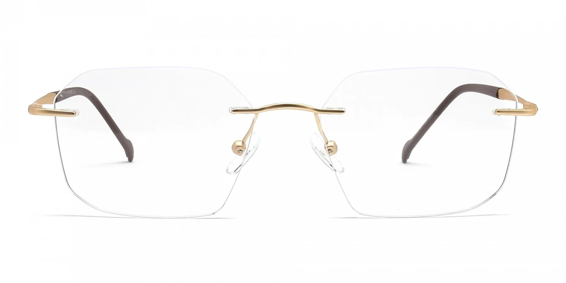 gold rimless glasses-2 gold rimless glasses-2