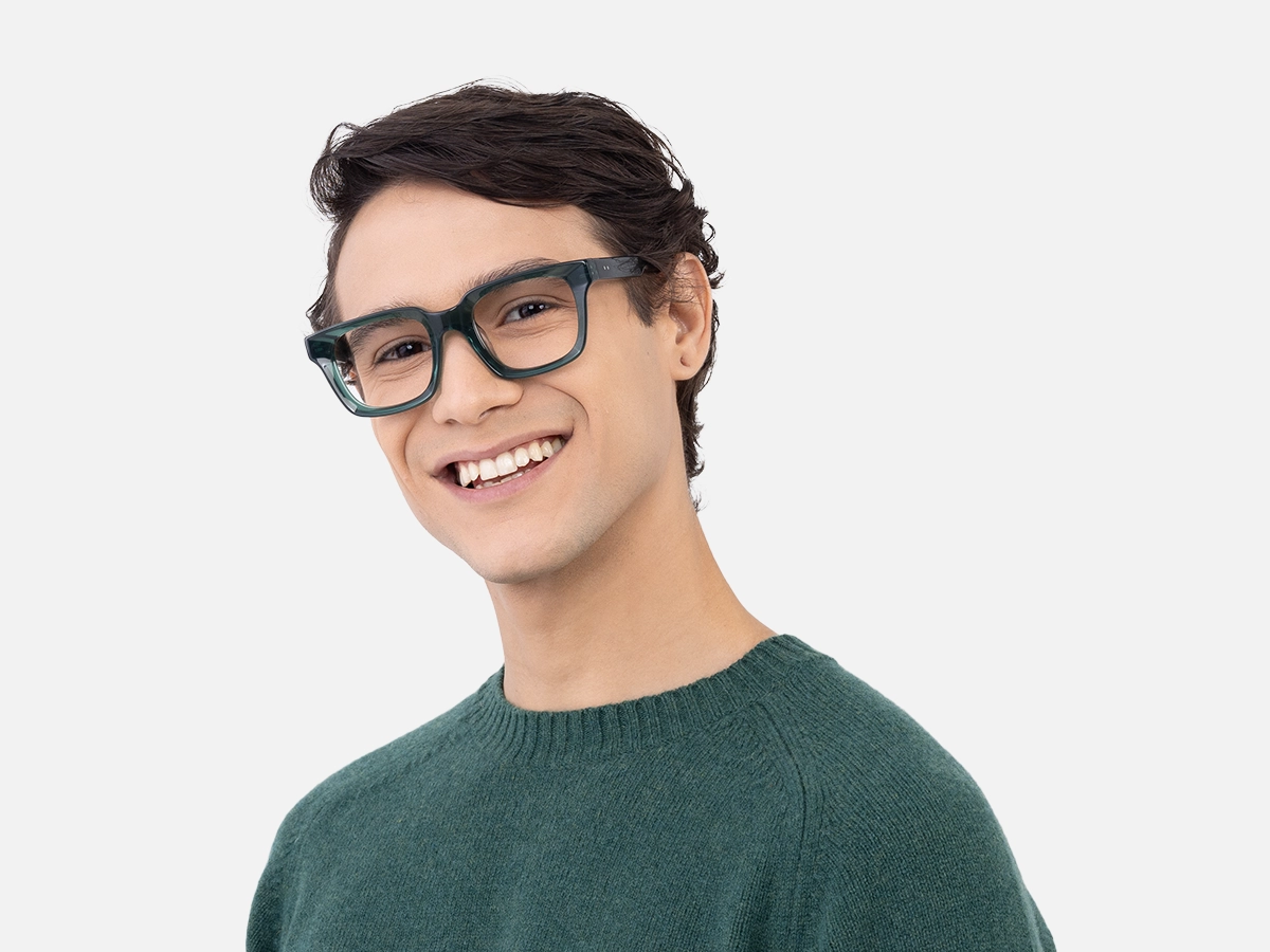 Crystal Green Glasses-43