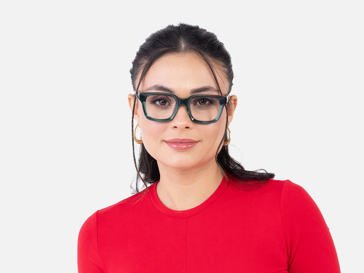 Crystal Green Glasses-51