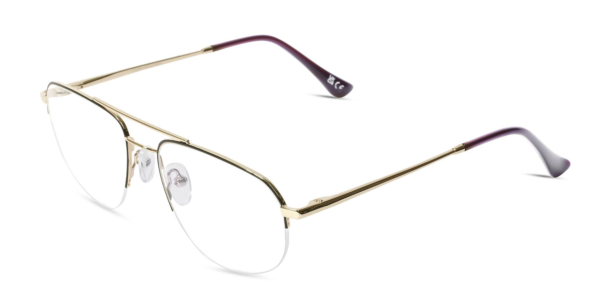Black And Gold Metal Eyeglasses 3 Black And Gold Metal Eyeglasses 3