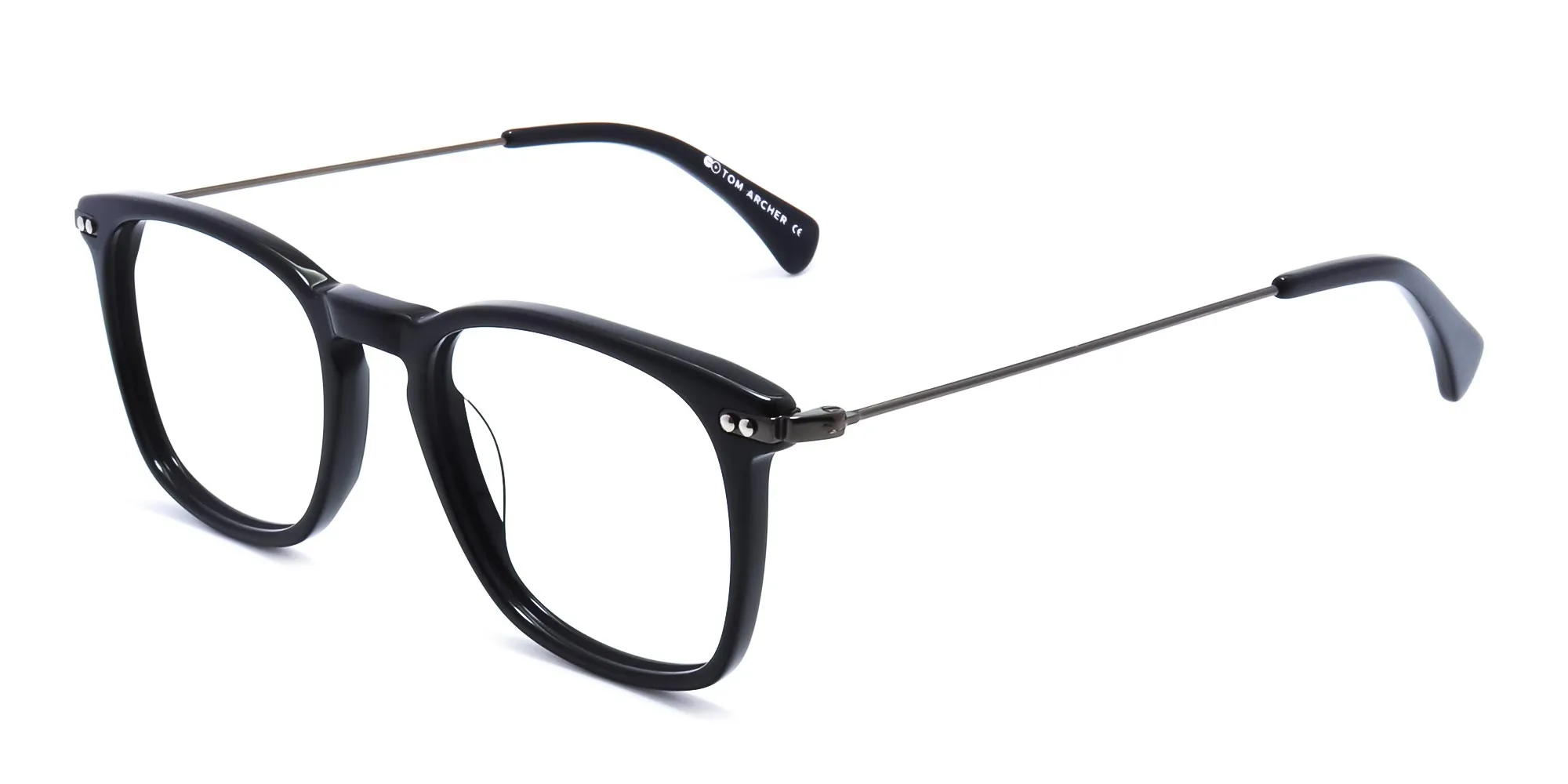 black square rimmed eyeglasses-2 black square rimmed eyeglasses-2