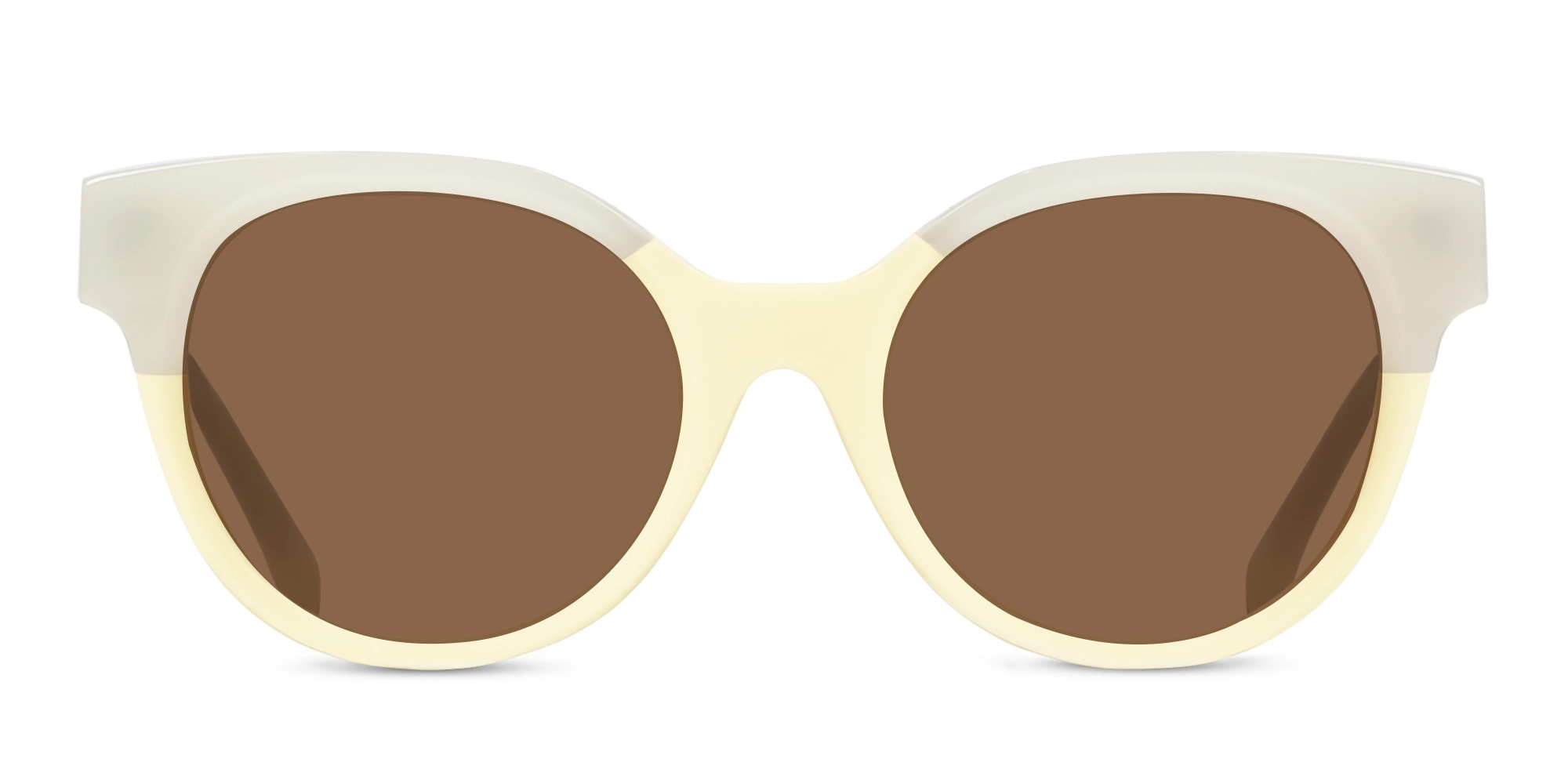 Round Acetate Dark Brown Tint Sunglasses Round Acetate Dark Brown Tint Sunglasses