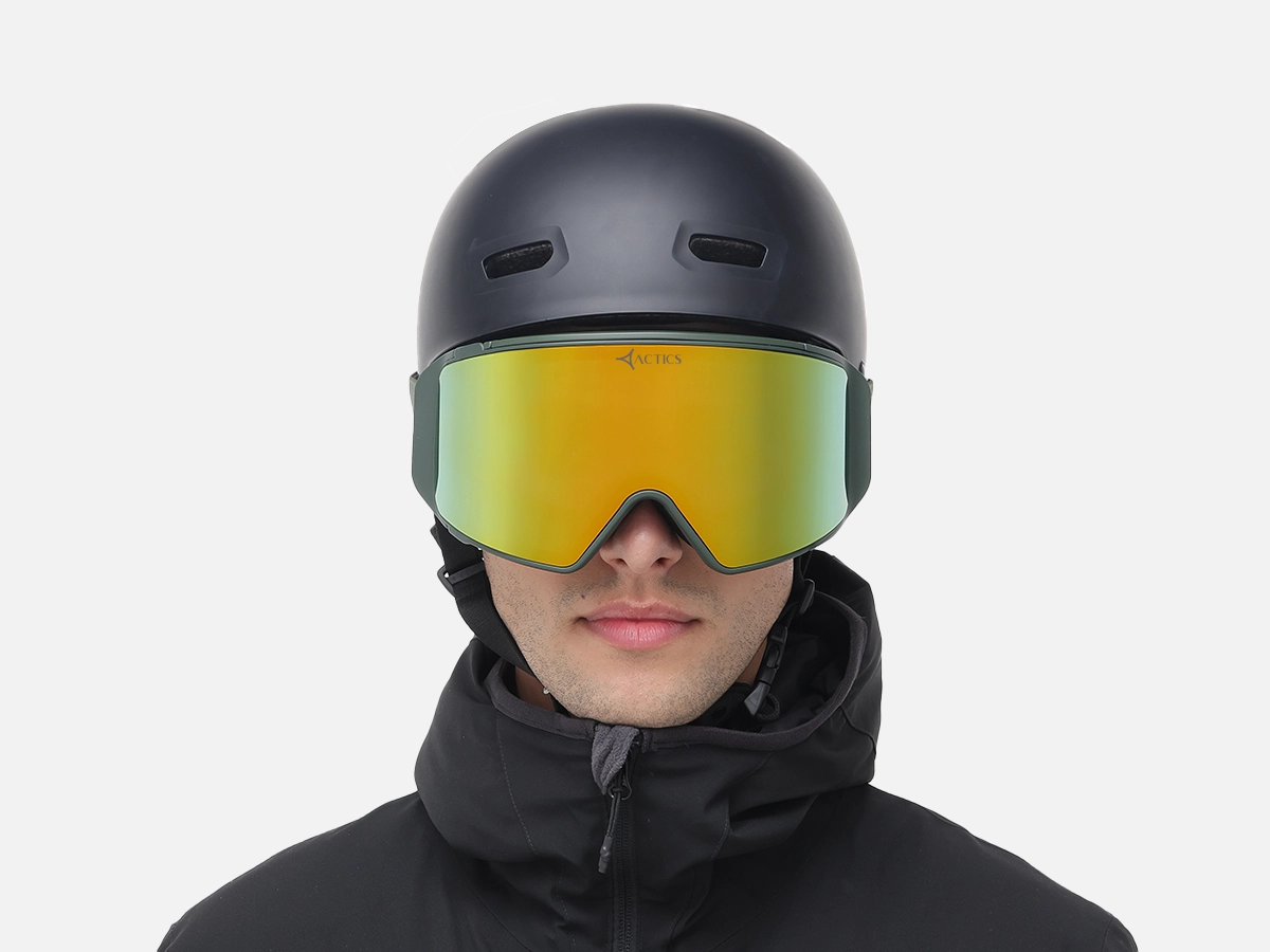 Military Green Ski Goggles - 43