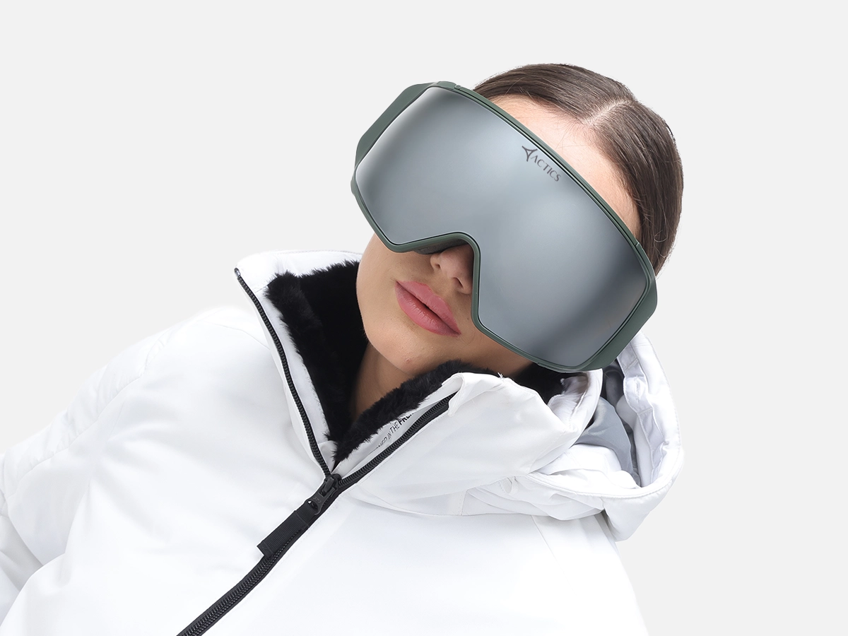 Military Green Ski Goggles - 51