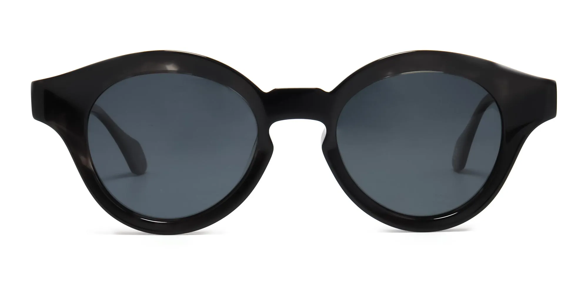 round tortoiseshell acetate sunglasses-2 round tortoiseshell acetate sunglasses-2