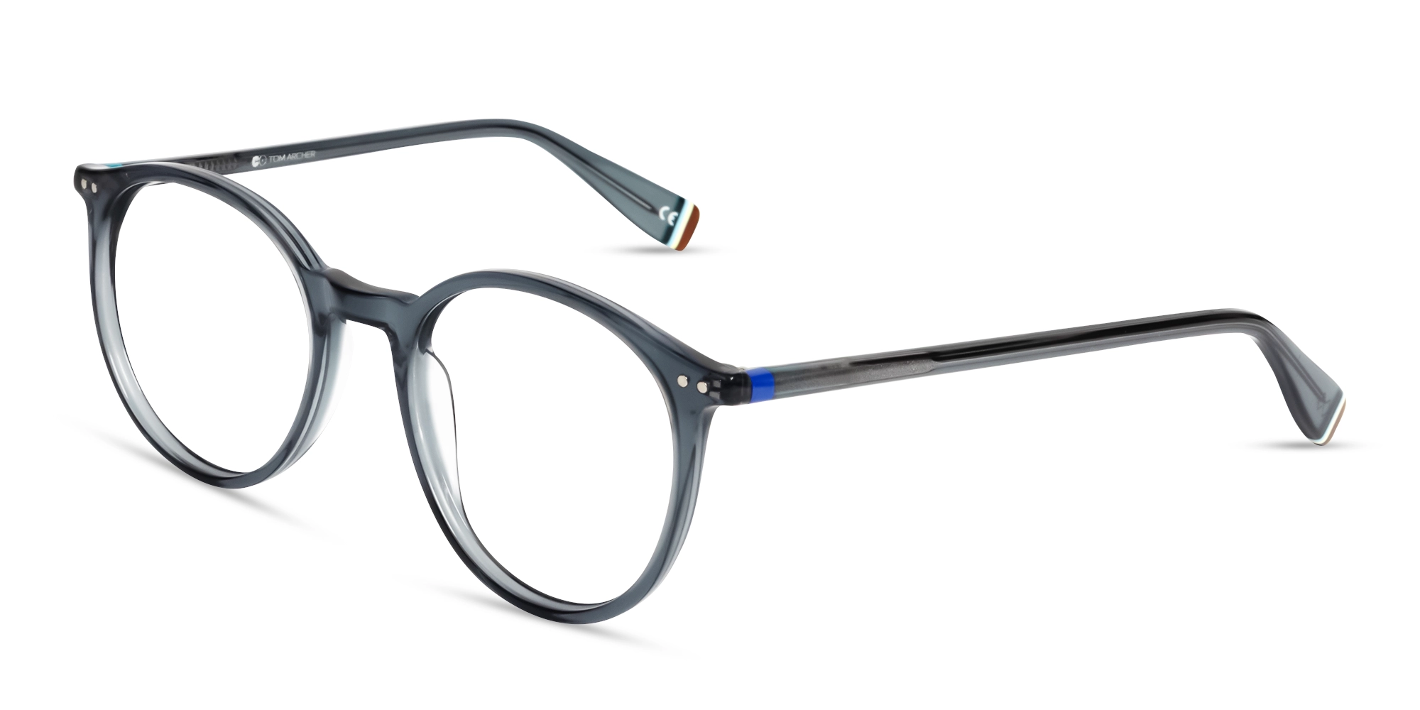 crystal grey round shape glasses-3 crystal grey round shape glasses-3