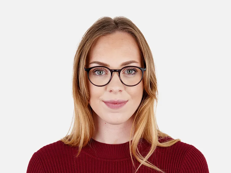 crystal grey round shape glasses-3