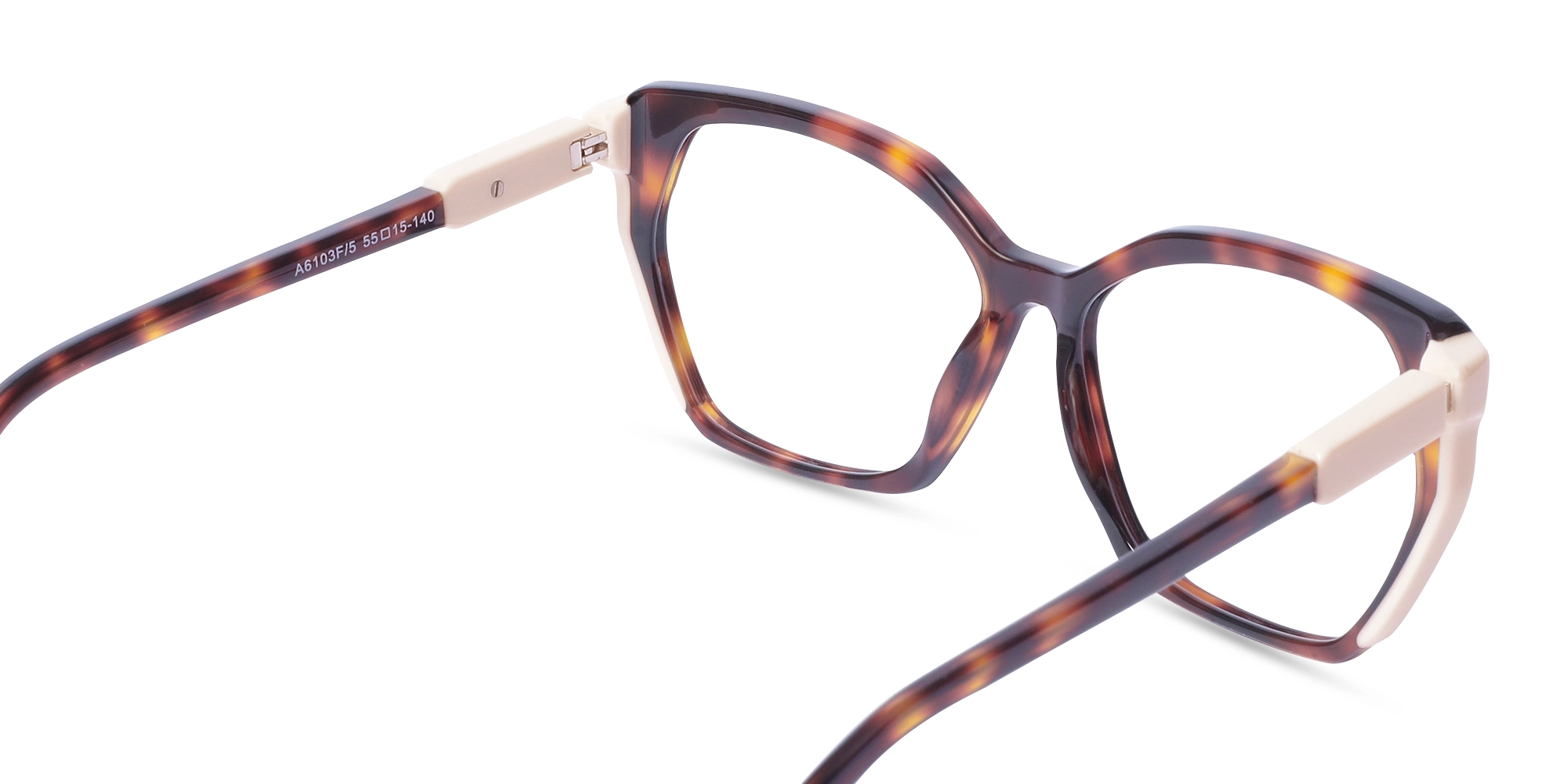 Honey Tortoise Beige Glasses-5