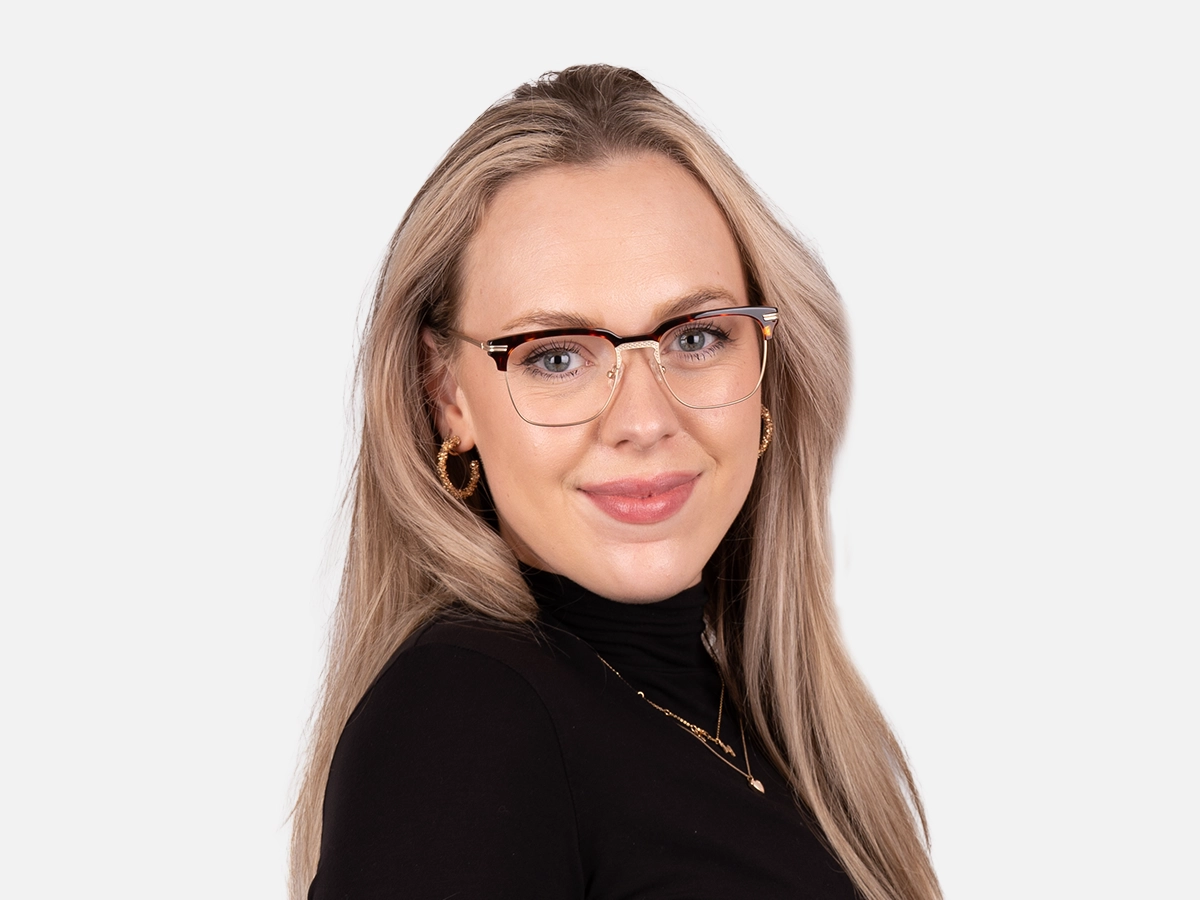 Tortoise Shell And Gold Glasses-52