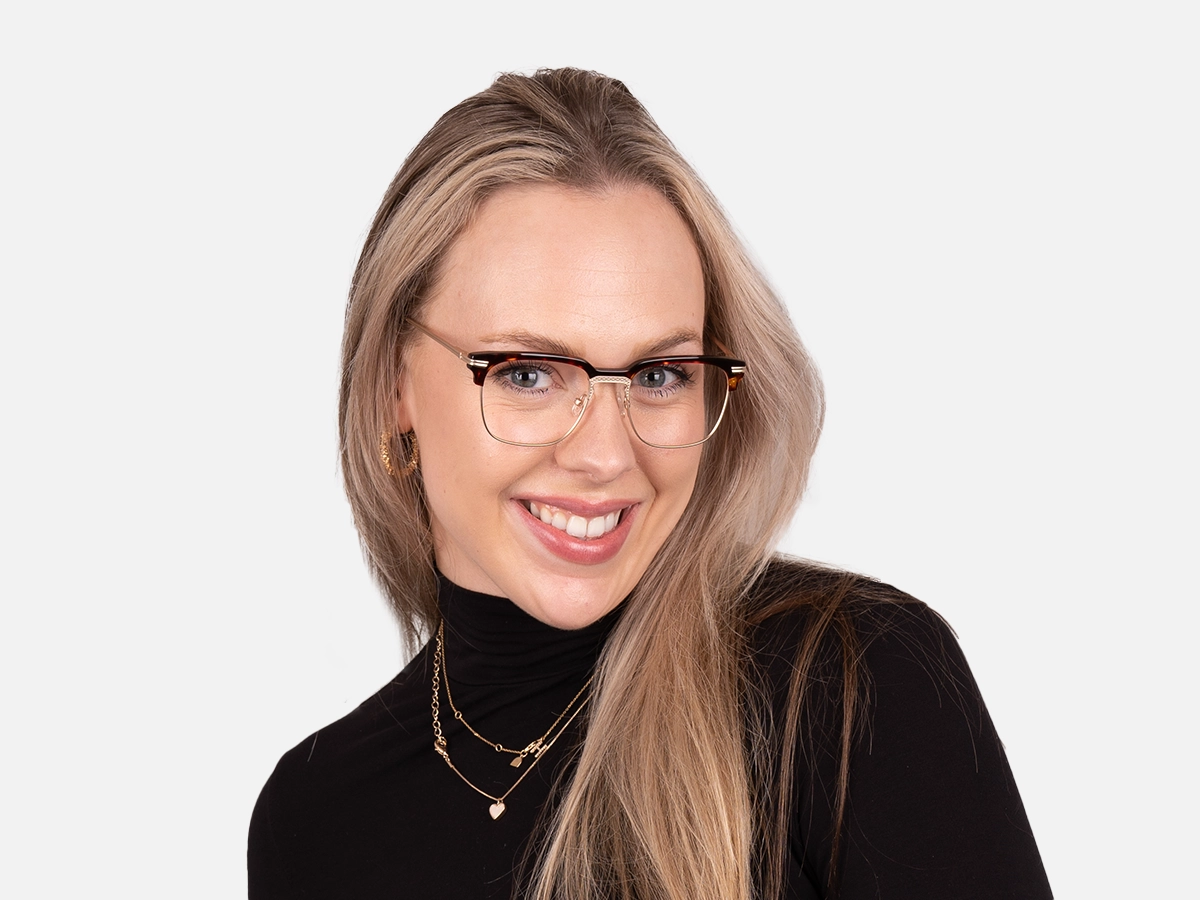 Tortoise Shell And Gold Glasses-51