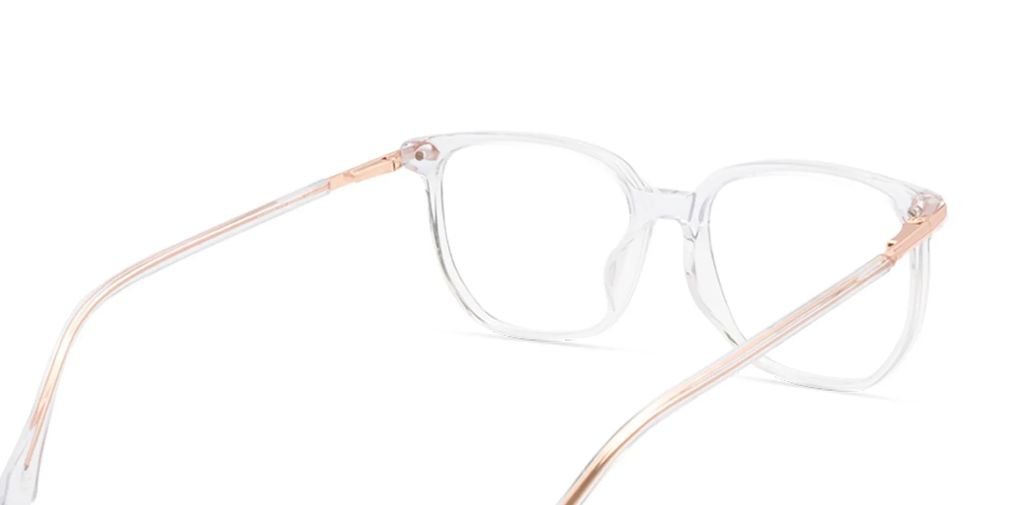 Clear Frame Fashion Glasses-2