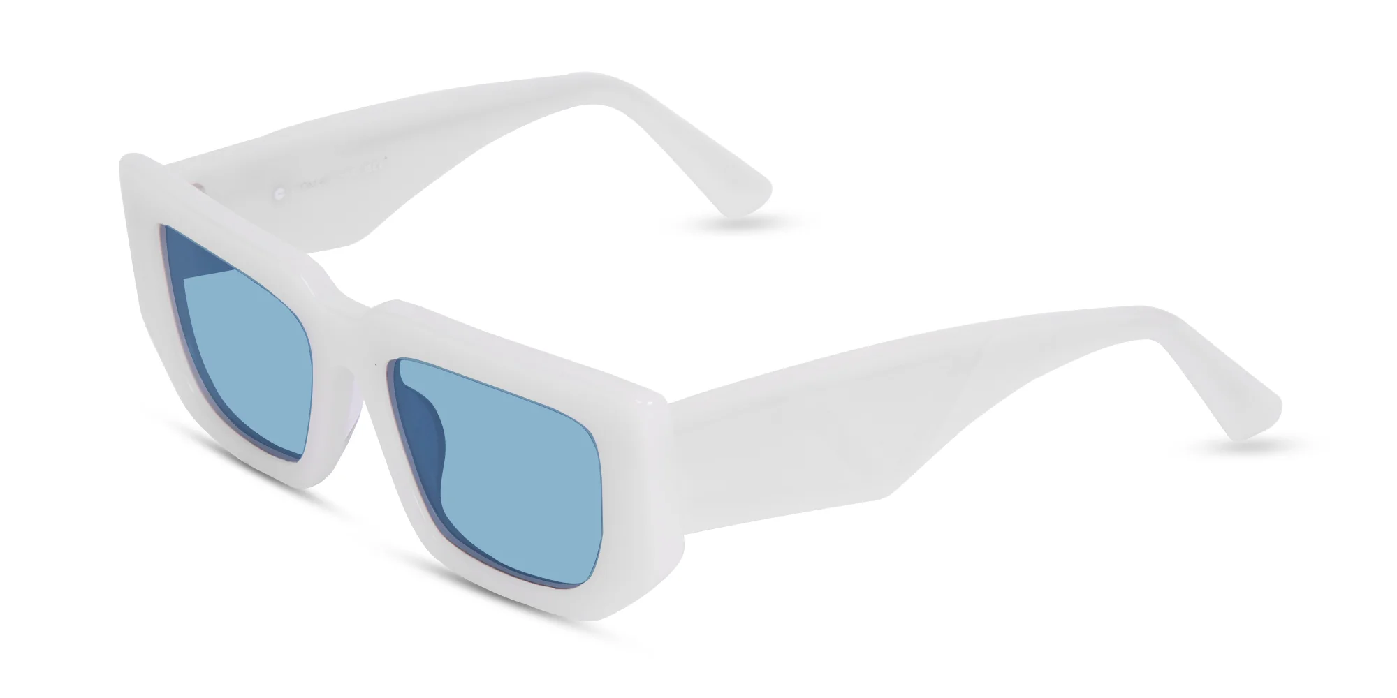 White Rectangle Sunglasses-3 White Rectangle Sunglasses-3