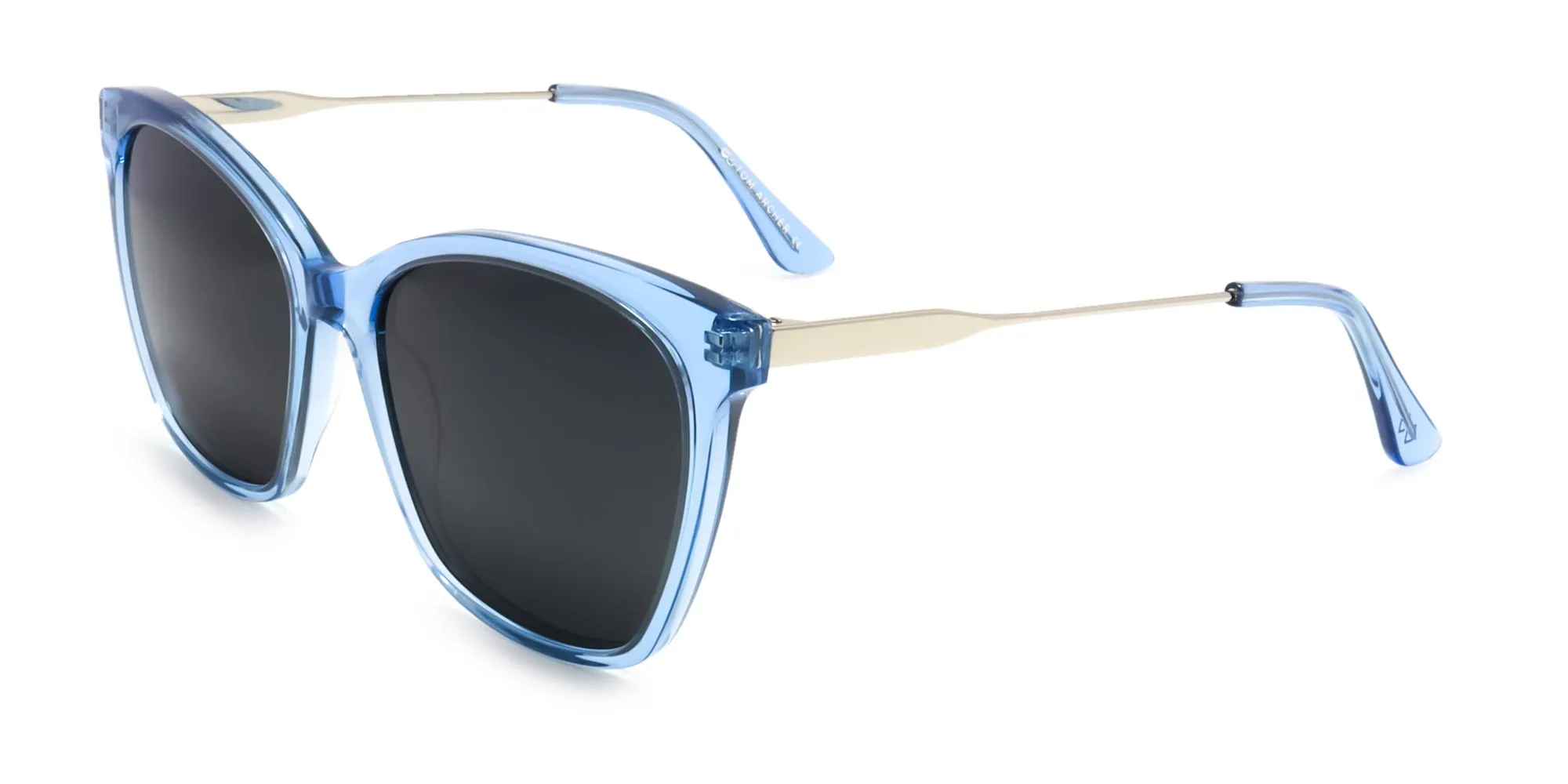 Light Blue Cat Eye Sunglasses-2 Light Blue Cat Eye Sunglasses-2