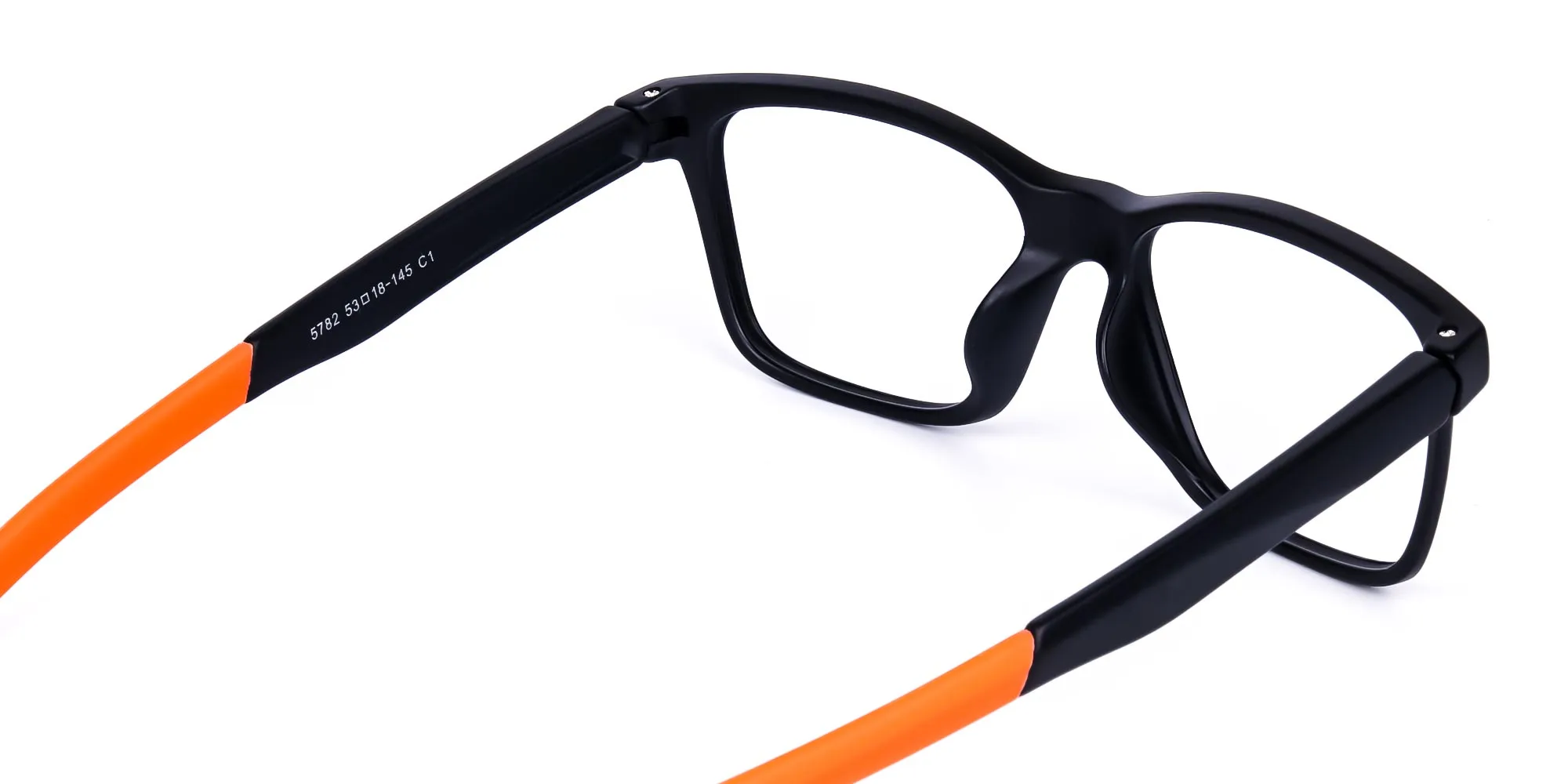 Black and Orange Golf Glasses-2