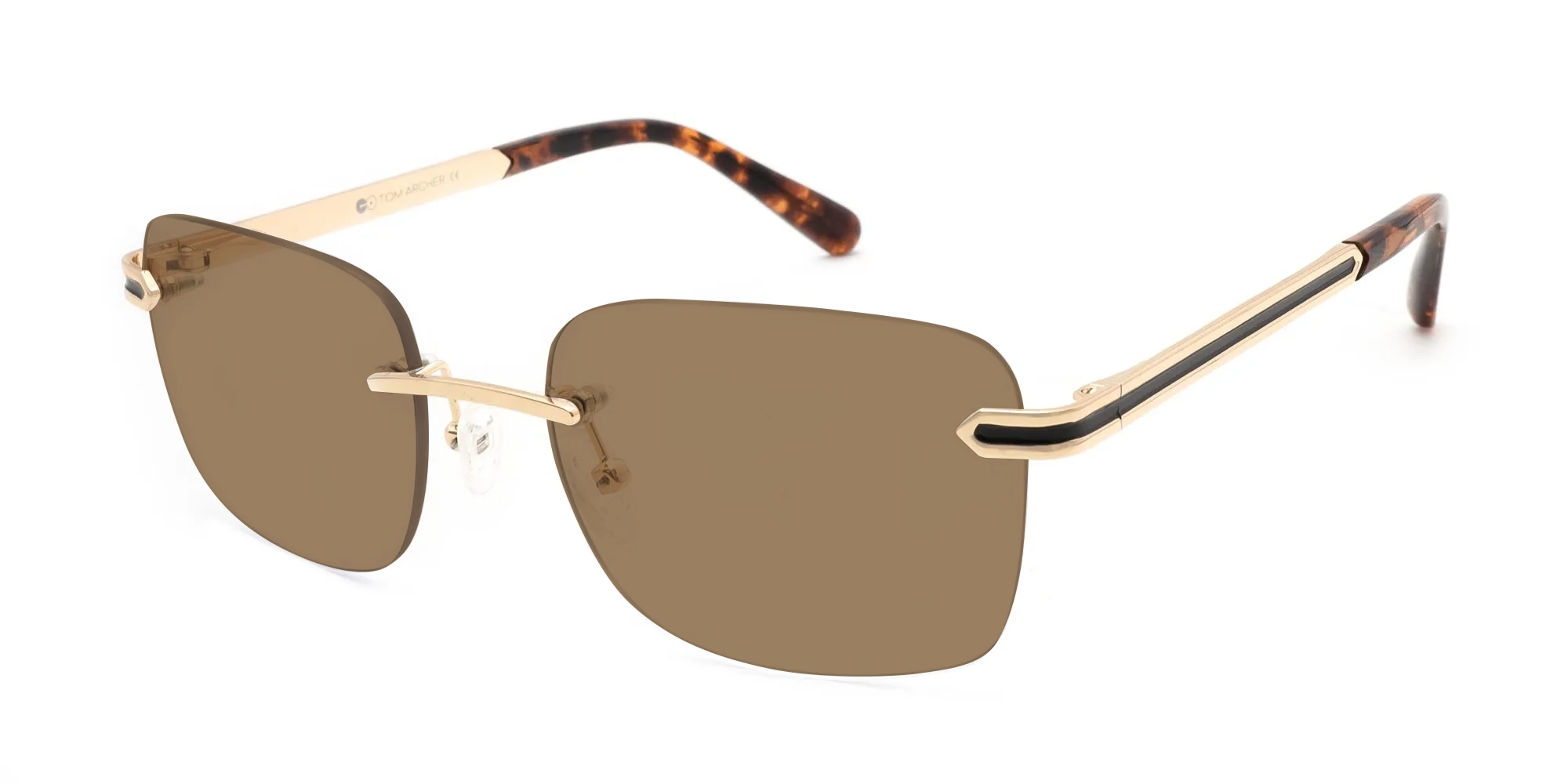 Brown Rectangle sunglasses-3 Brown Rectangle sunglasses-3