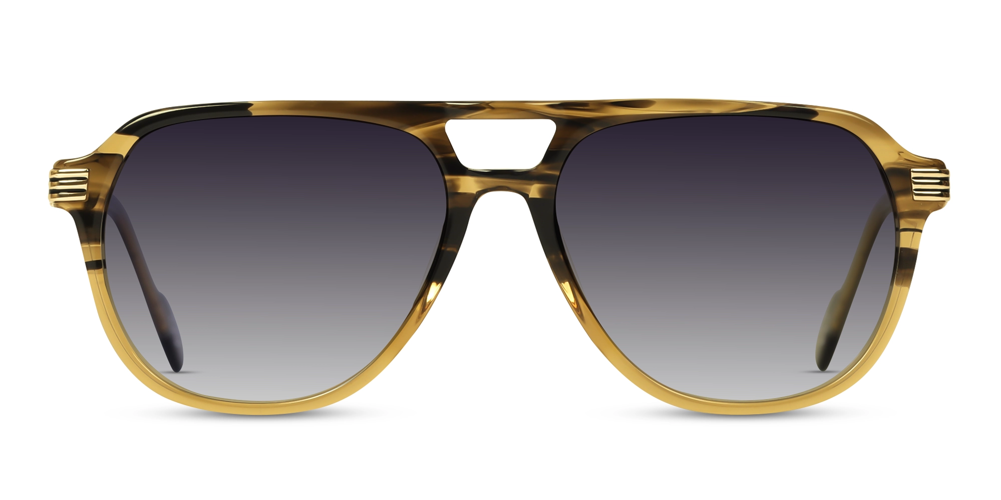 Crystal Gold & Black Marble Pilot Sunglasses 1 Crystal Gold & Black Marble Pilot Sunglasses 1