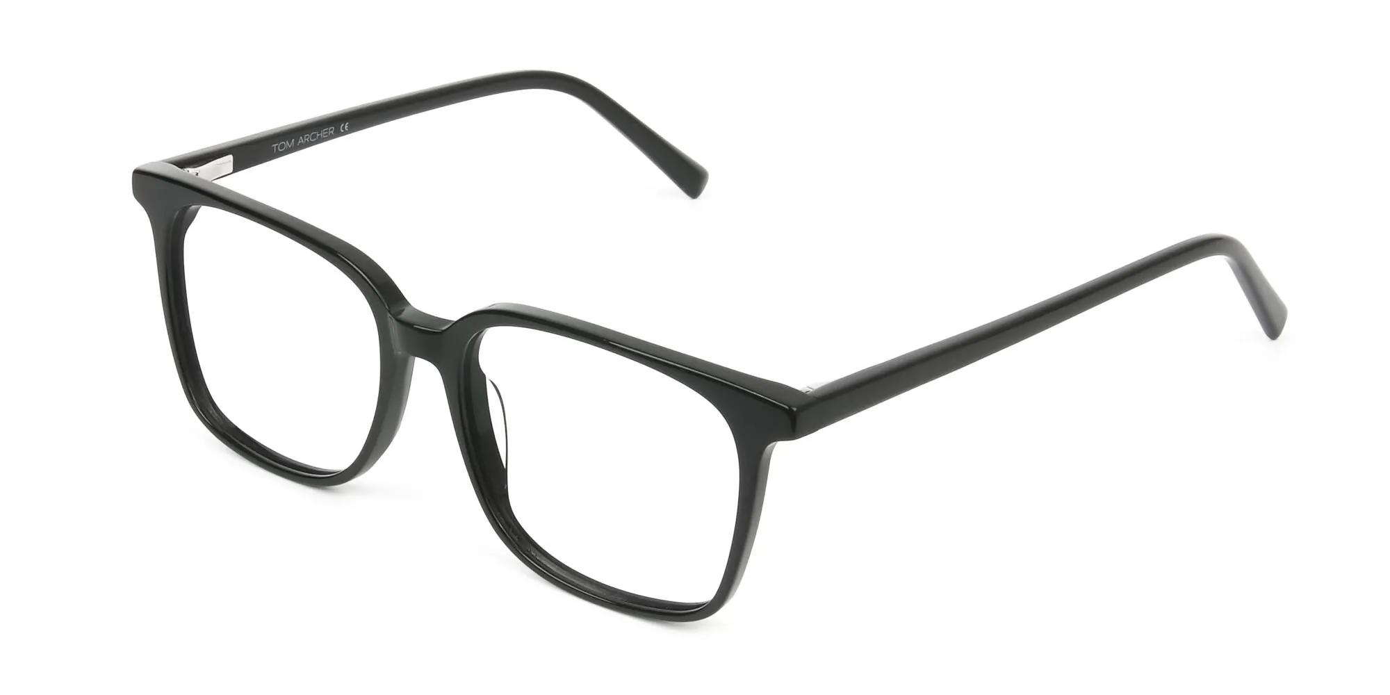 Square Glasses in Black - 2 Square Glasses in Black - 2